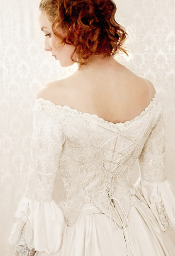 sachin and babi light blue dress Ethereal Designer Boho A-Line Wedding Dress with Detachable Long Sleeves