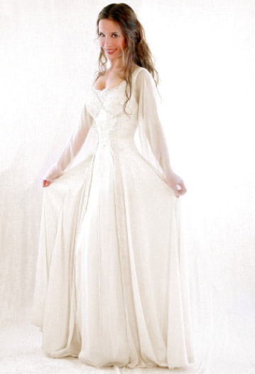 Medieval and Celtic Wedding Gowns | Custom Storybook Wedding Gowns ...